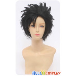 Haikyū Cosplay Tetsurō Kurō Wig Layered Short Black