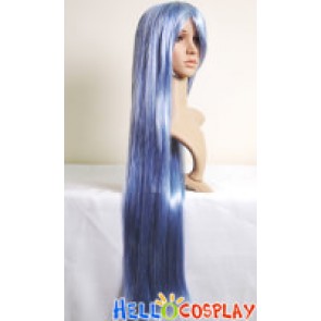 Light Blue White Mixed Cosplay Long Wig