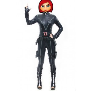The Avengers Natasha Romanoff Black Widow Cosplay Costume Uniform