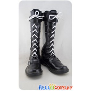 Elsword Cosplay Elsword Black Silver Boots