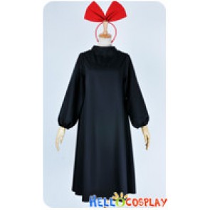 Kikis Delivery Service Majo No Takkyūbin Cosplay Kiki Costume Black Dress