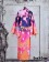 Vocaloid 2 Project DIVA F Cosplay Luka Dress Costume Kimono Bathrobe