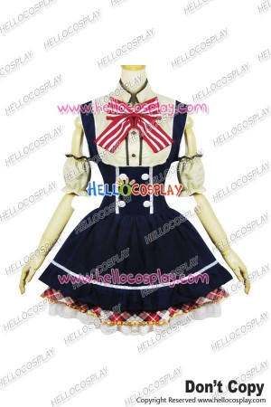 Love Live Cosplay Rin Hoshizora Maid Dress