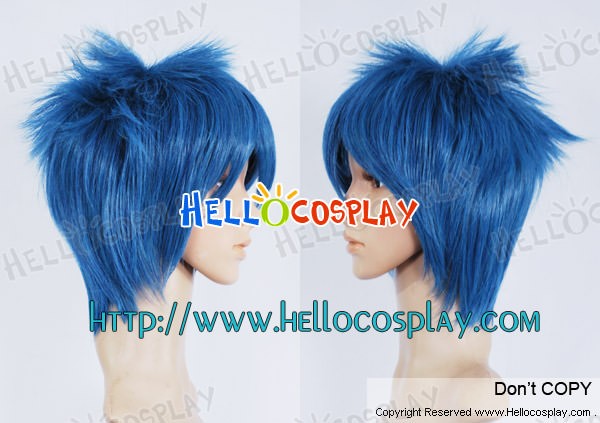 Blue Short Hair Wig - Walmart.com - wide 2
