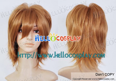 Golden Brown Short Cosplay Wig 001