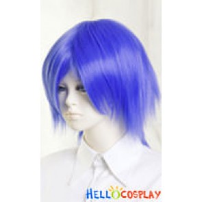 Medium Blue Short Cosplay Wig