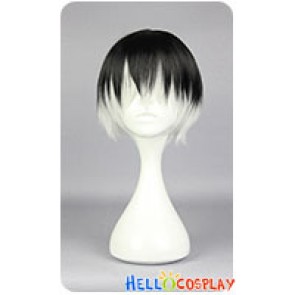 Tokyo Ghoul Ken Kaneki Cosplay Wig Black White