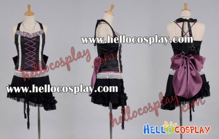 Macross Frontier Sheryl Nome Cosplay Costume Dress