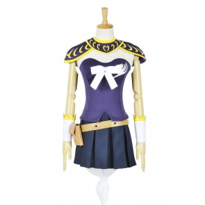 Fairy Tail The Grand Magic Games Cosplay GMG Lucy Heartfilia Costume Purple