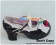 Black White Strawberries Bows Chunky Princess Lolita Shoes