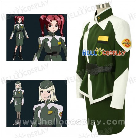 Z.A.F.T Female Military Uniform From Gundam Seed Destiny