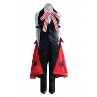 Black Butler Cosplay Grell Sutcliff Black Vest Uniform Costume