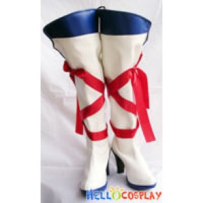 Vocaloid 2 Cosplay Kagamine Rin Boots British Gakuen Style
