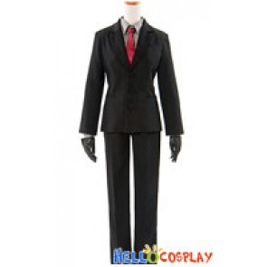 Inu x Boku SS Cosplay Sōshi Miketsukami Zange Natsume Costume Black Suit