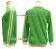 Vocaloid 2 Cosplay Costume Matryoshka Hatsune Miku Coat Green