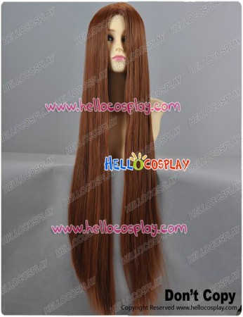 Warm Brown Long Cosplay Wig