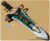 Kyōryū Sentai Zyuranger Cosplay Green Warrior Burai Dragon Ranger Broadsword Prop