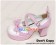 Pink White Bow Crossing Straps Chunky Princess Lolita Shoes