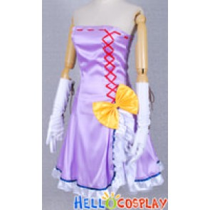 Vocaloid 2 Colorful X Sexy Megurine Luka Cosplay Costume