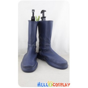 Cowboy Bebop Cosplay Shoes Spike Spiegel Boots Blue