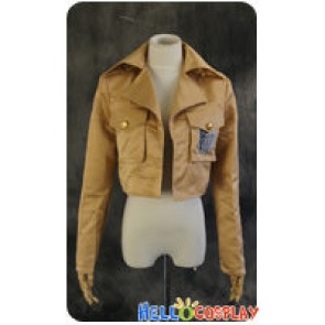 Attack On Titan Shingeki No Kyojin Cosplay Eren Mikasa Scouting Legion Satin Coat Costume