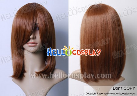 Dark Sienna 45cm Cosplay Straight Wig