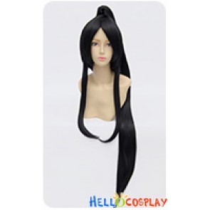 The Legend Of Sword And Fairy Cosplay Wig Long With Ponytail Mo Xuanying Chong Lian Wig Black