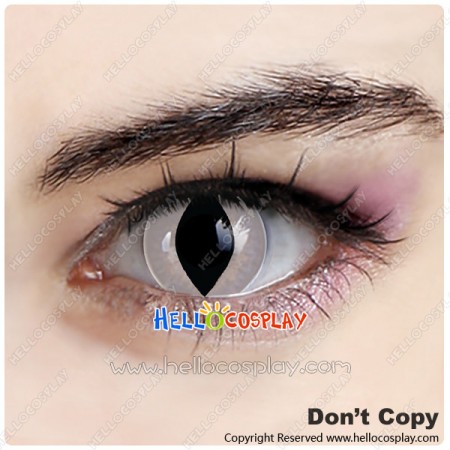Tiger Eyes Cosplay White Contact Lense