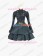 Victorian Lolita Steampunk Military Coat Gothic Lolita Dress Black