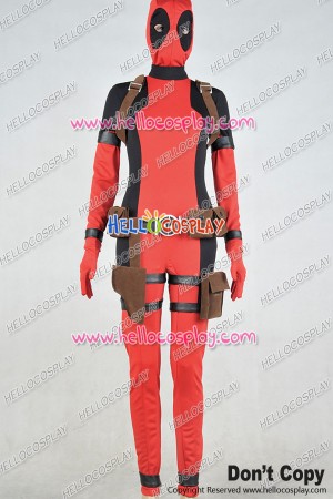 Deadpool Lady Deadpool Wanda Wilson Cosplay Costume
