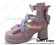 Pink Shellac Alice Bow Straps Chunky Princess Lolita Shoes