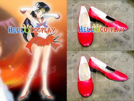 Sailor Moon Cosplay Hino Rei Shoes