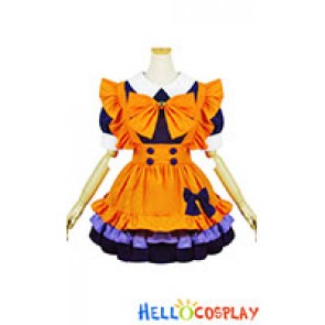 Lolita Cosplay Halloween Lovely Maid Dress