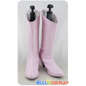 Macross Frontier Cosplay Lynn Minmay Pink Boots