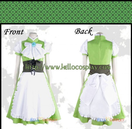 Vocaloid 2 Cosplay Hatsune Miku Green Dress