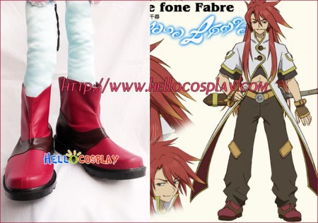 Tales Of The Abyss Cosplay Luke Fon Fabre Shoes