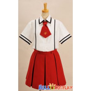 Baka to Test to Shokanju Cosplay Girl Summer Uniform