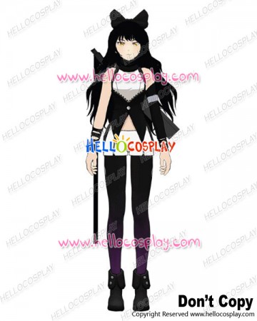 RWBY Cosplay Black Trailer Blake Belladonna Black Uniform Costume