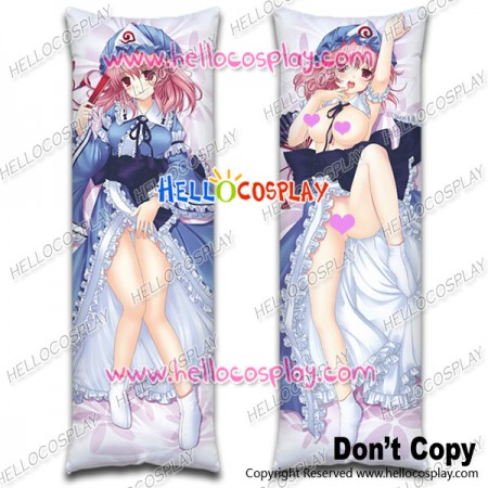 Touhou Project Cosplay Yuyuko Saigyouji Body Pillow