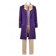 Charlie And The Chocolate Factory Cosplay Willy Wonka Costume Full Set