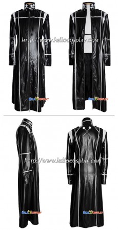 Katekyo Hitman Reborn Tailor Made Leather Coat