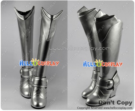 Fate Unlimited Codes Cosplay Saber Lily Silver Boots