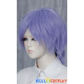 Medium Slate Blue Cosplay Short Layer Wig