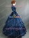 Victorian Lolita Civil War Evening Gothic Lolita Dress Royal Blue