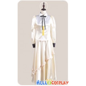 Clock Zero Shuuen No Ichibyou Cosplay 10 Years Later Kurou Nadeshiko Beige Costume