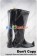 Lamento BEYOND THE VOID Cosplay Shoes Black Boots