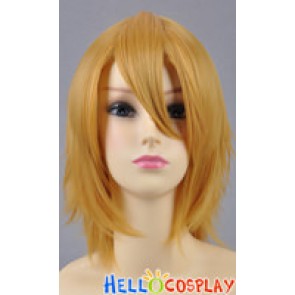 Sienna Yellow Short Layered Cosplay Wig