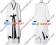 Bleach Ichigo Kurosaki Hollow Form Cosplay Costume