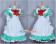 Axis Powers Hetalia Cosplay Italy Green Maid Dress