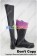 Vocaloid 2 Cosplay Kagamine Rin Black Purple Boots